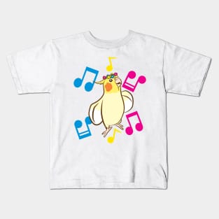 Pansexual Pride Bird Kids T-Shirt